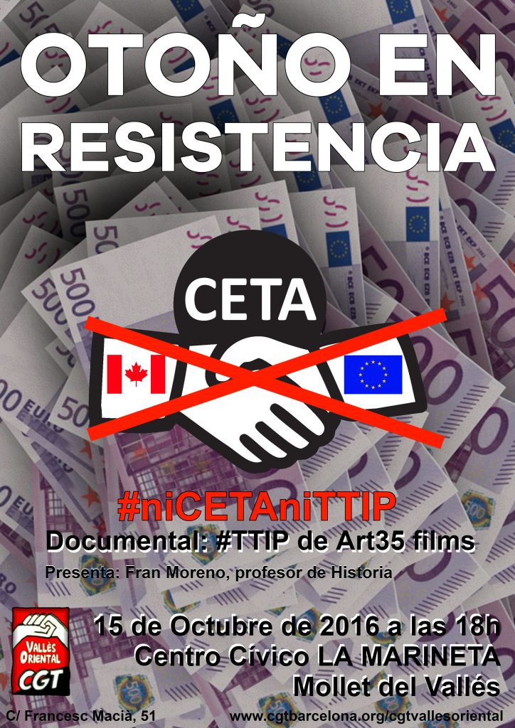 NO TTIP acto CGT VO