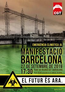 CGT Emergencia climatica 27 set 2019