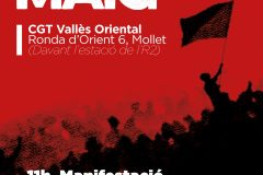 PRIMER DE MAIG CGT VO