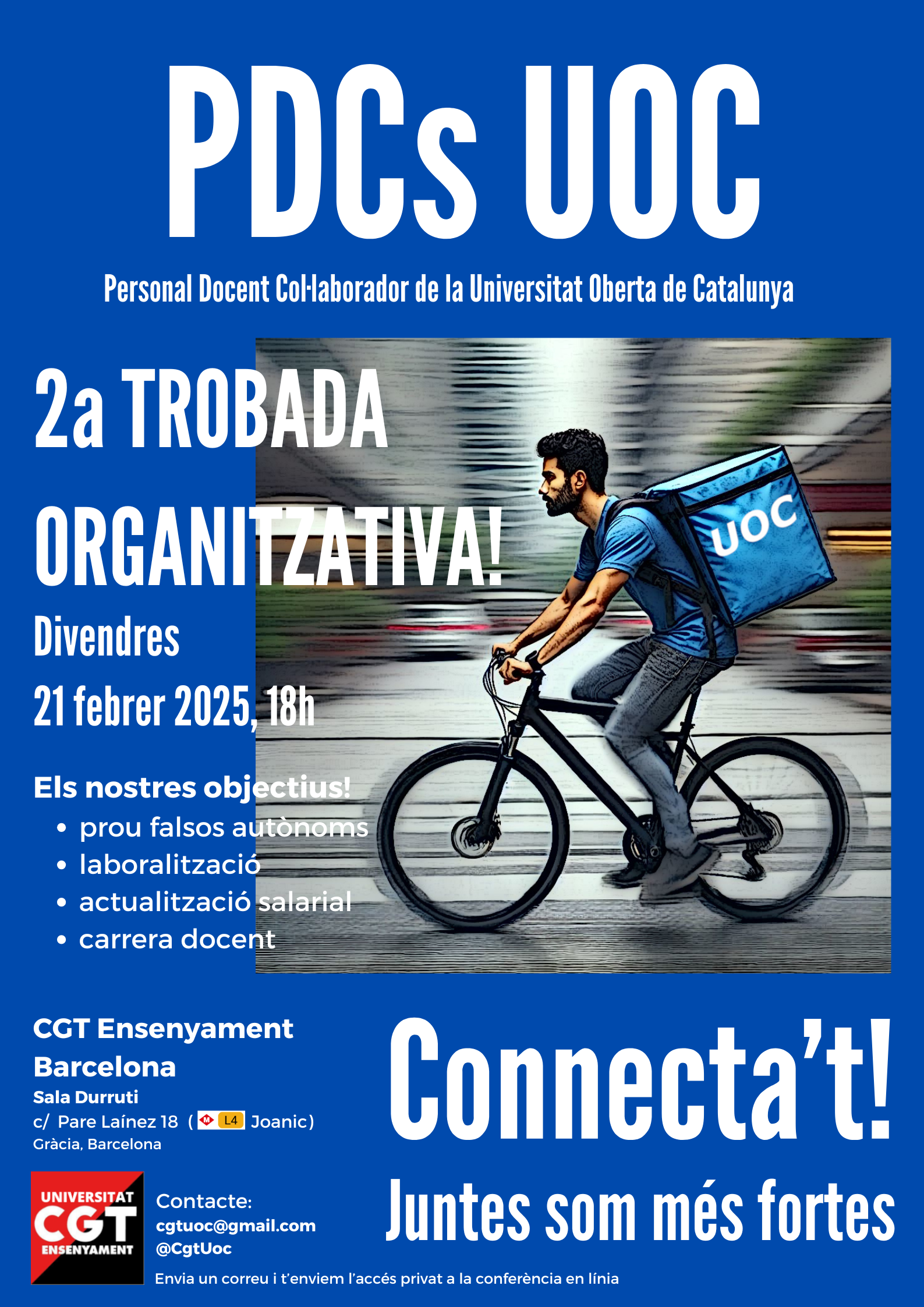 Cartell PDCs UOC - 21 feb 2025