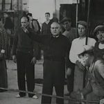 Joan Peiro i Belis a la Cooperativa del Vidre de Mataro el 1937