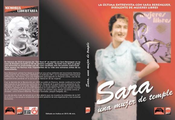 Caratula DVD Sara