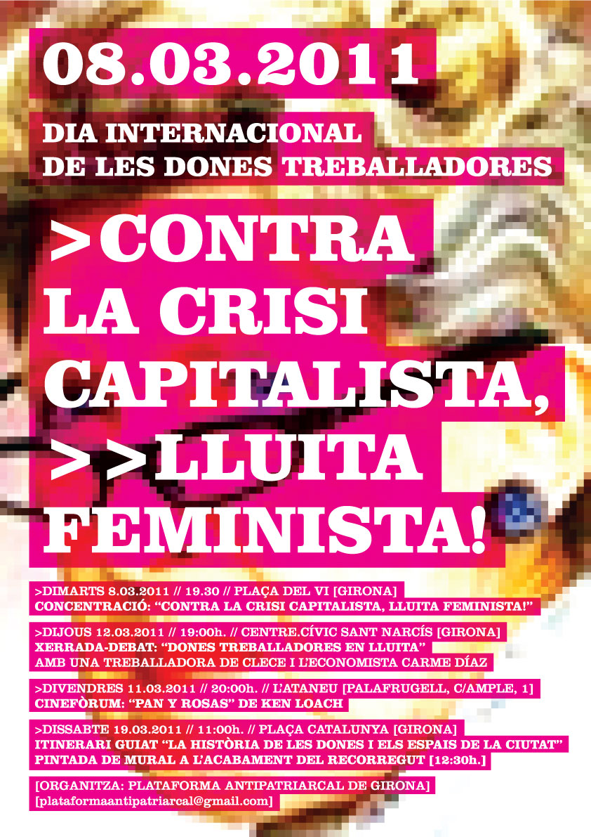 cartell 8 març Girona
