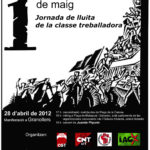 Cartell manifestacio 1r Maig a Granollers