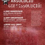Cartell mobilitzacions solidaritat Mònica