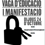Cartell manifestació Lleida