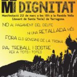 Manifestació 22M Tarragona