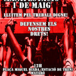 Mani 1 maig Mataró